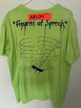 2019 MCA x Virgil Abloh figures of speech limited edition tee